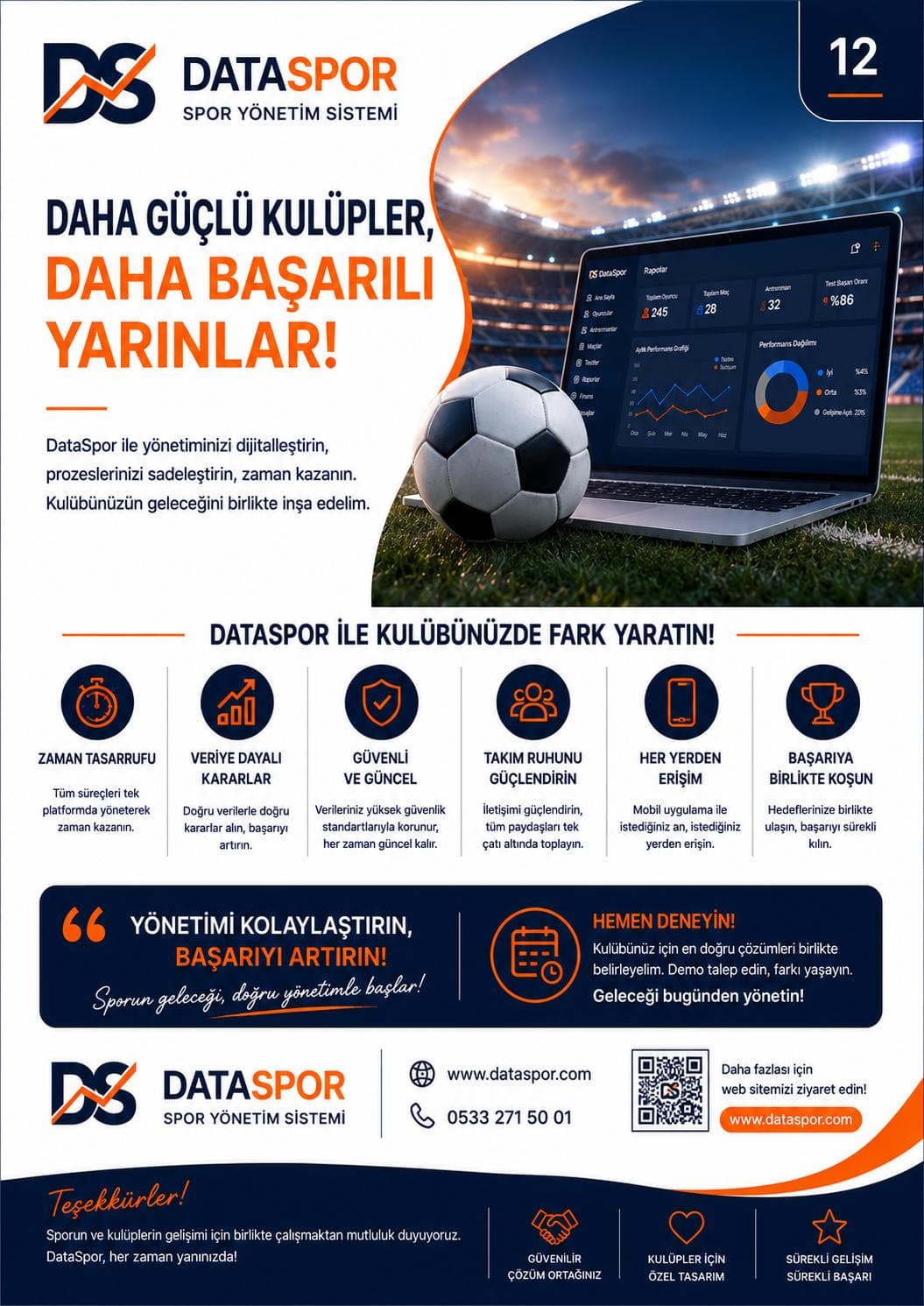 Maç Yönetimi Panel Görünümü 1