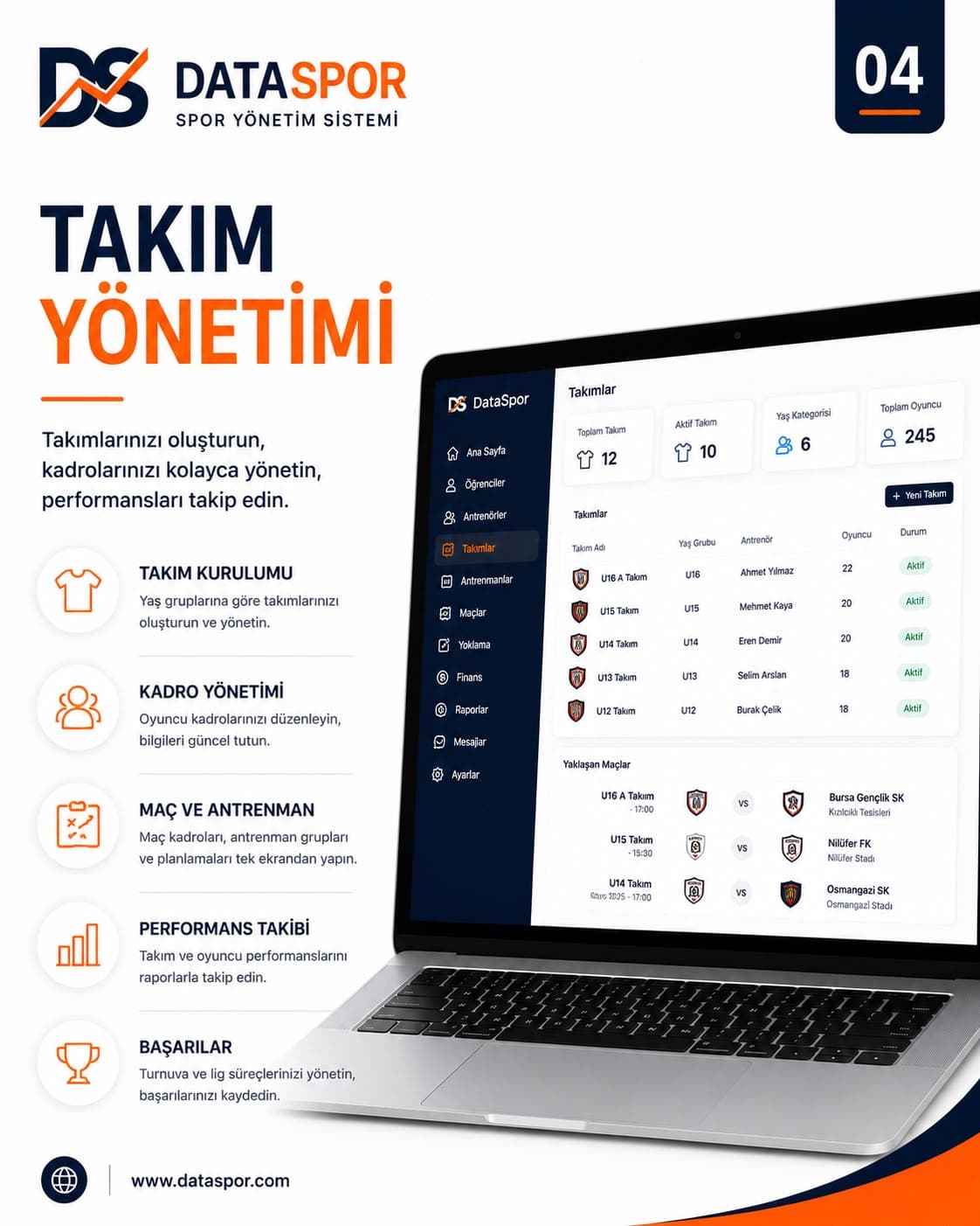 İletişim ve Duyurular Panel Görünümü 1