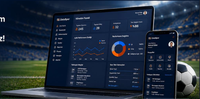 Dataspor Panel Mockup
